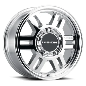 Vision Wheel Off-Road – 355 MANX 2 OVERLAND – Chrome – 16″x6.5″ 38mm – Summer Wheels – 355-6663OEC38
